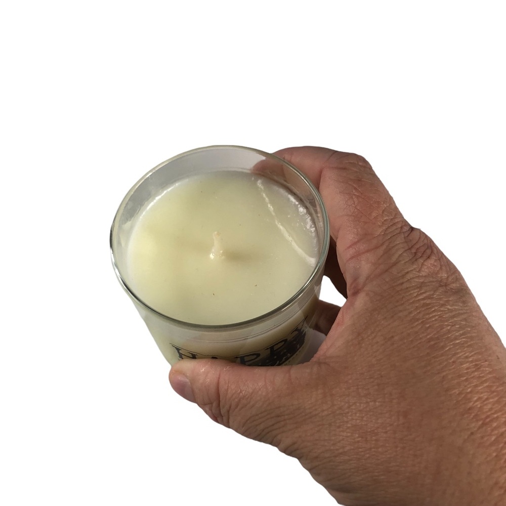 Happy Birthday Buttercream Vanilla Cupcake Candle from Lulus Candles - Picture 6 of 9